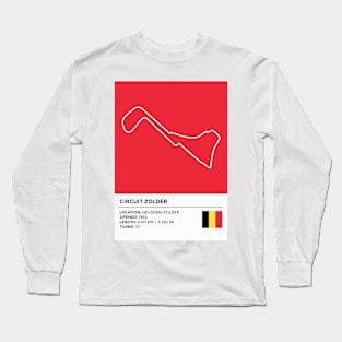 Circuit Zolder [info] Long Sleeve T-Shirt